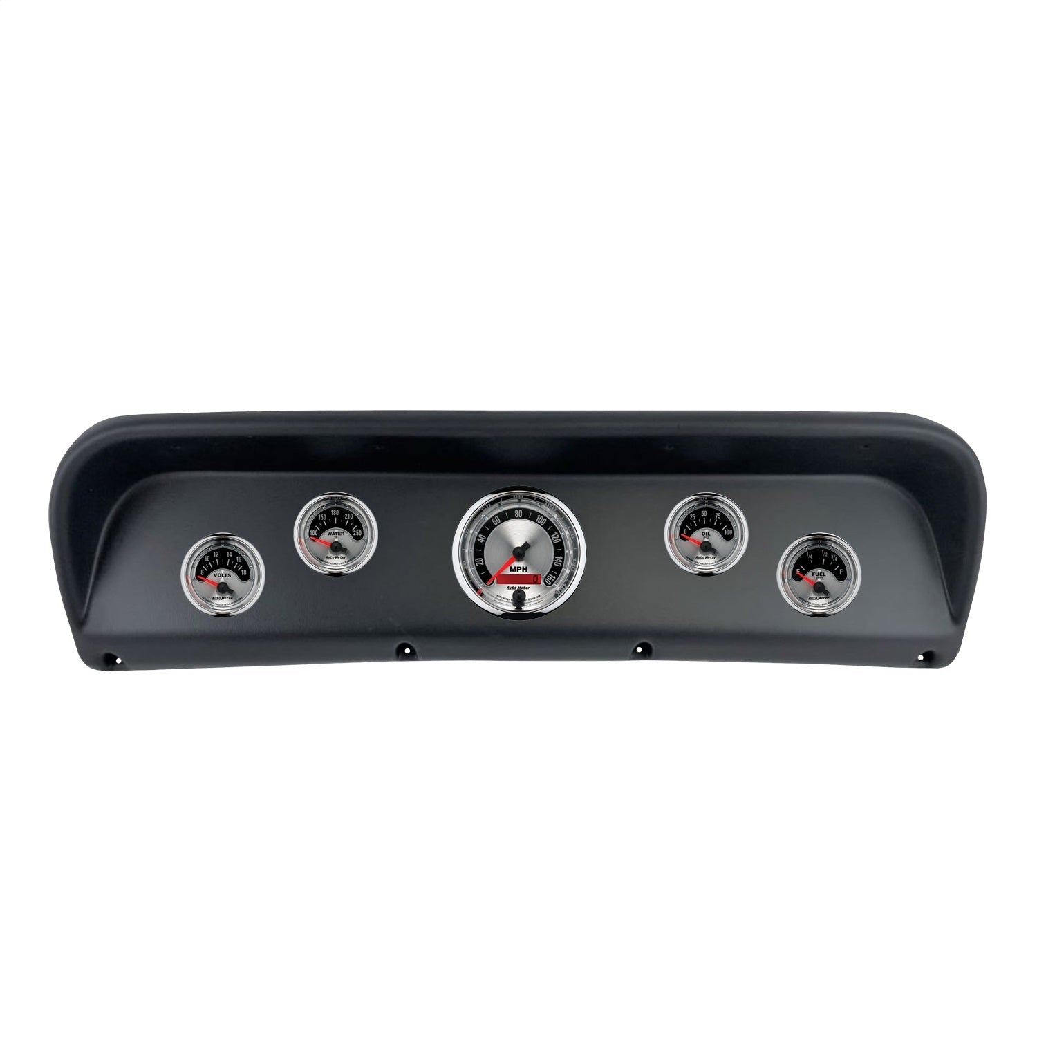 5 GAUGE DIRECT-FIT DASH KIT, FORD F100 67-72, AMERICAN MUSCLE