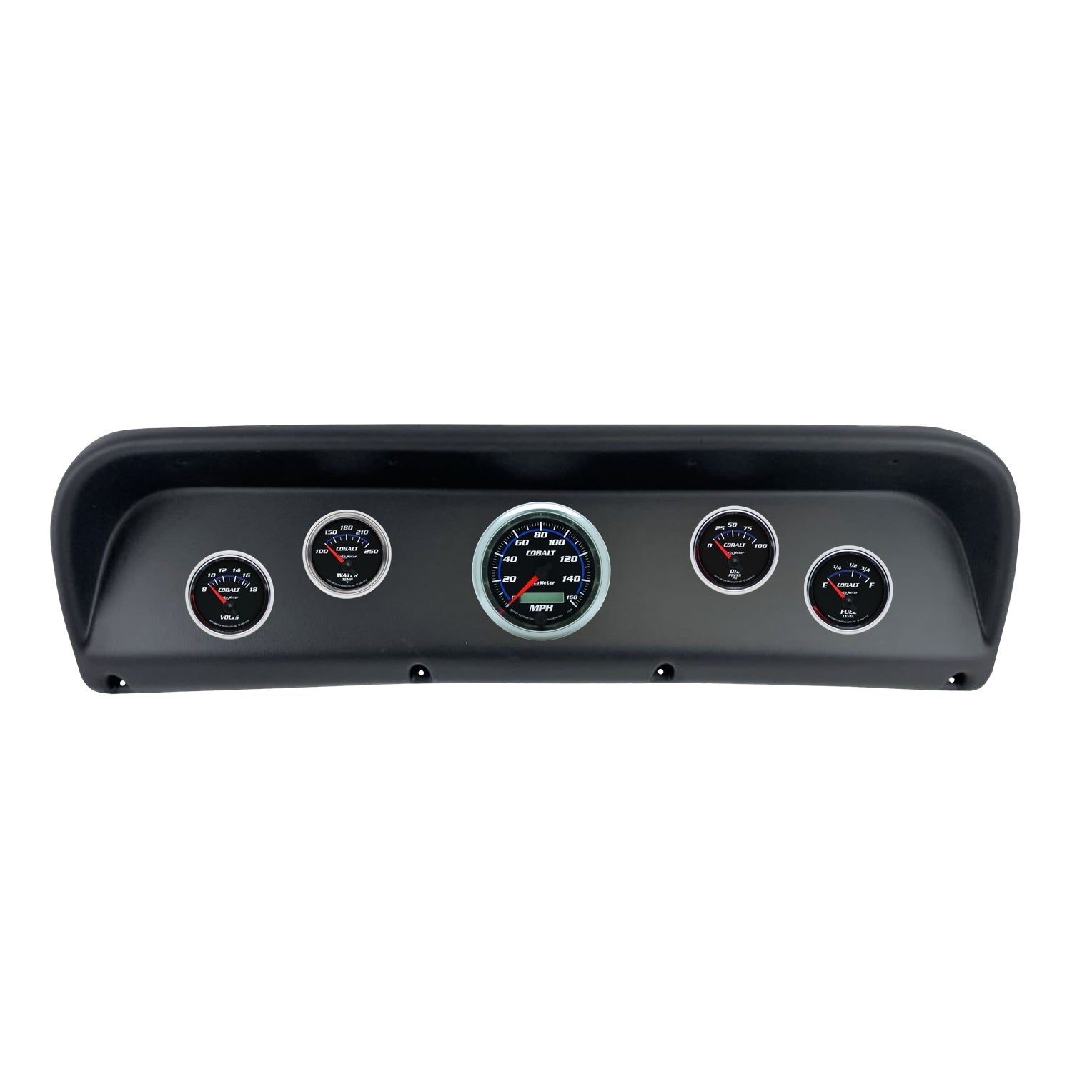 5 GAUGE DIRECT-FIT DASH KIT, FORD F100 67-72, COBALT