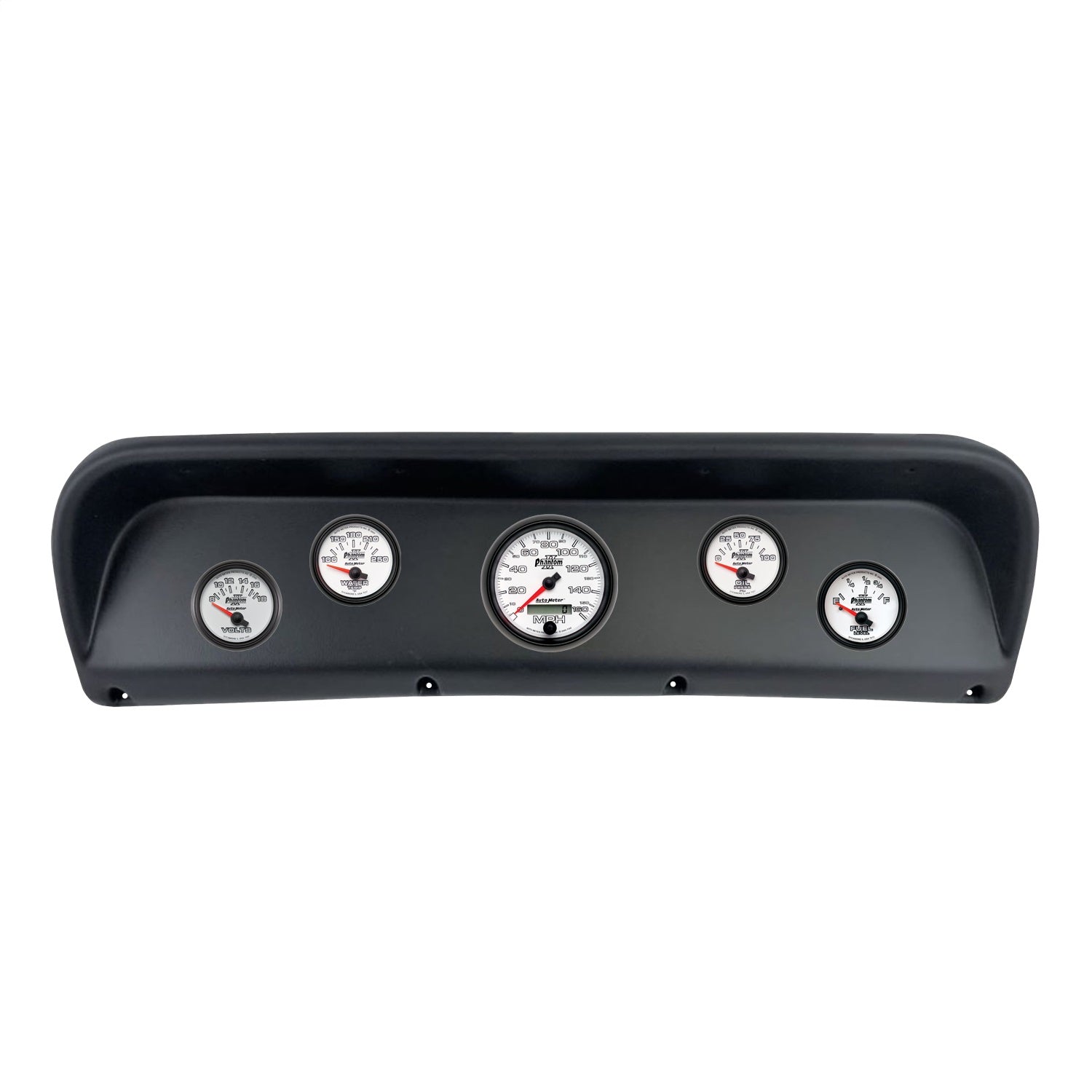 5 GAUGE DIRECT-FIT DASH KIT, FORD F100 67-72, PHANTOM II