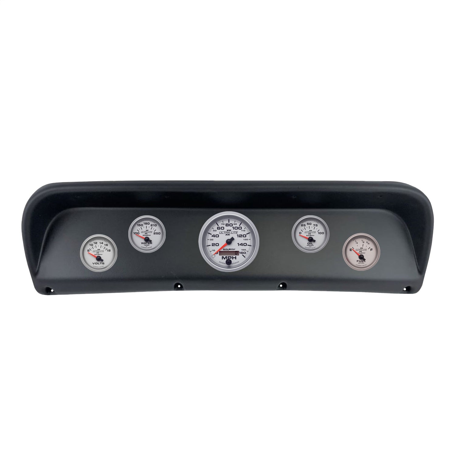 5 GAUGE DIRECT-FIT DASH KIT, FORD F100 67-72, ULTRA-LITE II