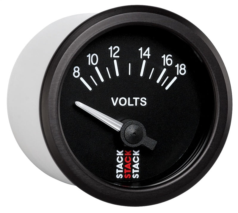 BATTERY VOLTAGE, ELECTRIC, 52MM, BLK, 8-18V