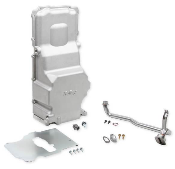Holley 302-3 GM LS Swap Oil Pan - Additional Front Clearance