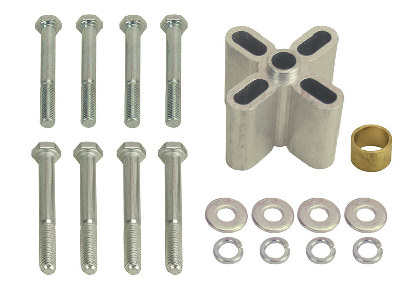 Derale 31520 Fan Spacer, 2" (Female 5/8-3/4 pilot)