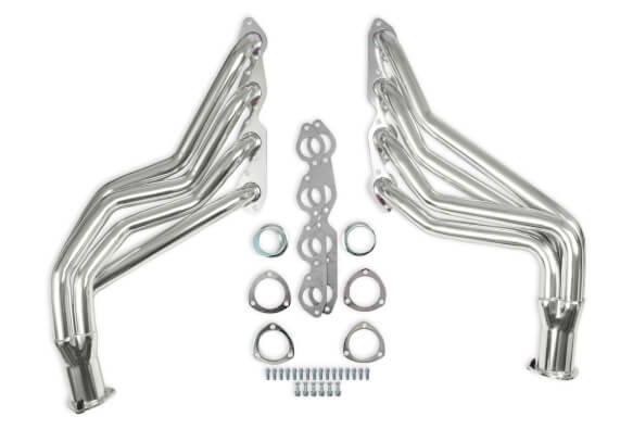 Flowtech 31530FLT Long Tube Header - Ceramic Coated, 1.75", 3" Collector