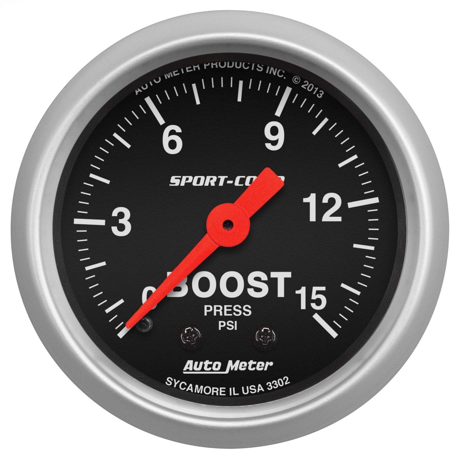 2-1/16" BOOST, 0-15 PSI, SPORT-COMP