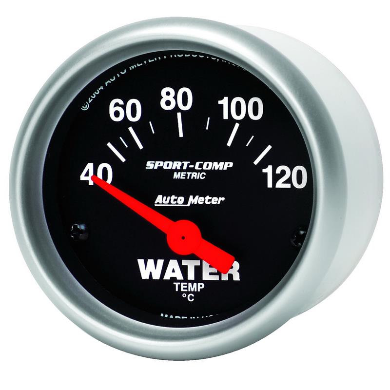 2-1/16" WATER TEMPERATURE, 40-120 °C, SPORT-COMP