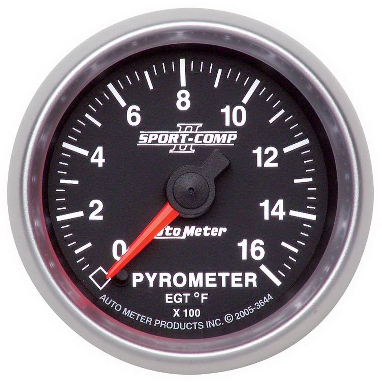 2-1/16" PYROMETER, 0-1600 °F, SPORT-COMP II