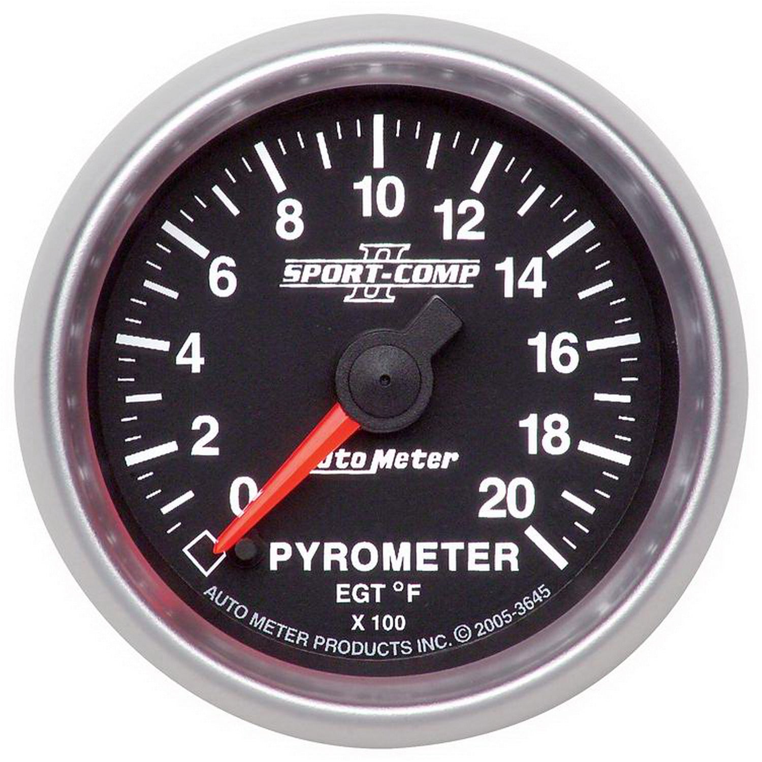 2-1/16" PYROMETER, 0-2000 °F, SPORT-COMP II
