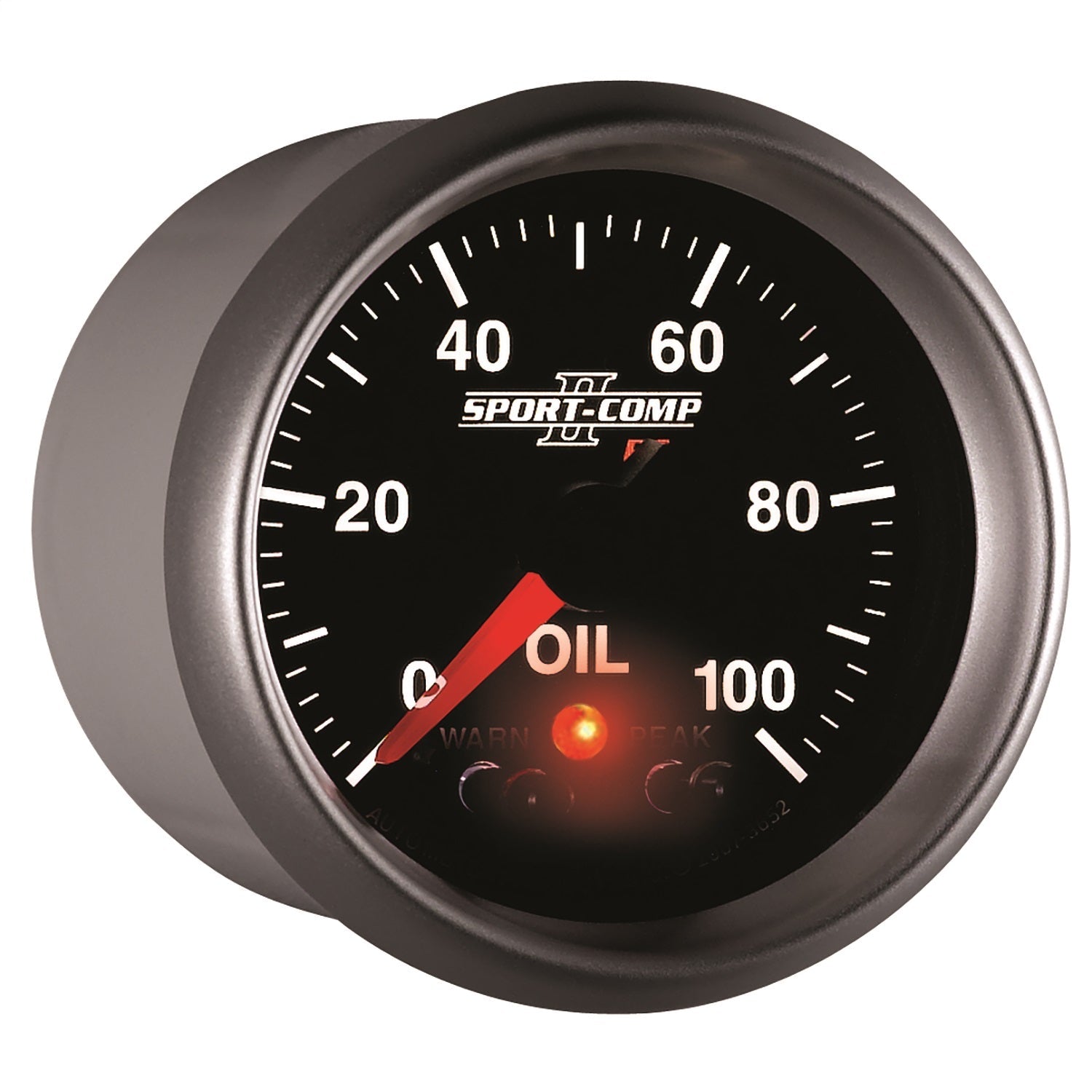 2-1/16" OIL PRESSURE, 0-100 PSI, SPORT-COMP II