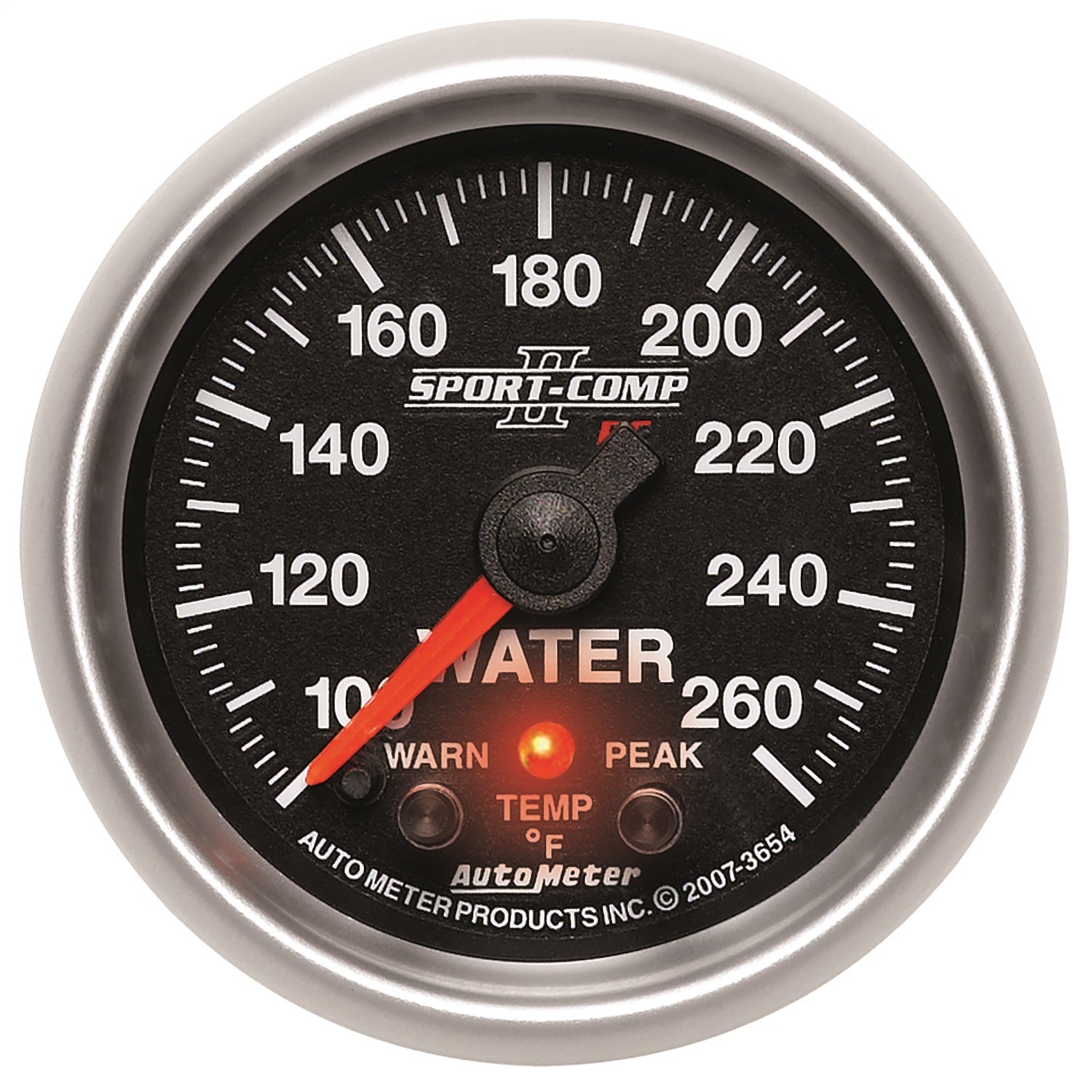 2-1/16" WATER TEMPERATURE, 100-260 °F, SPORT-COMP II