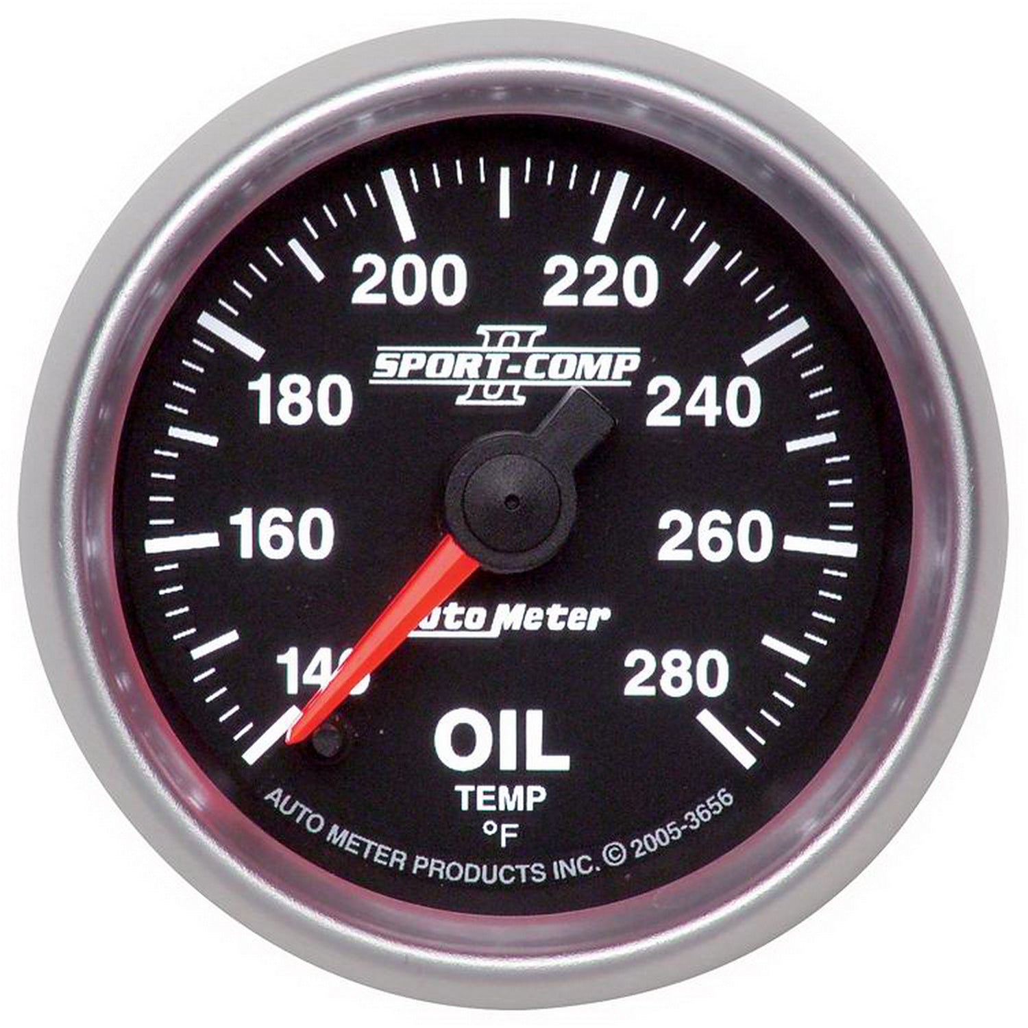 2-1/16" OIL TEMPERATURE, 140-280 °F, SPORT-COMP II