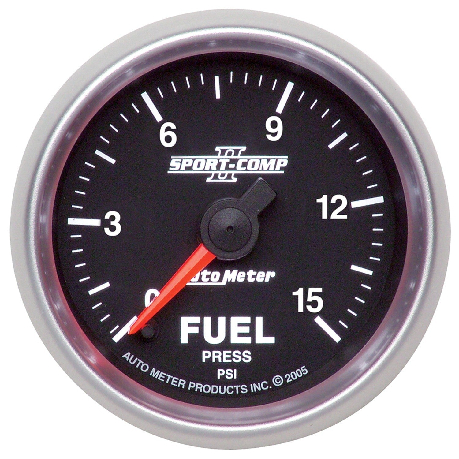 2-1/16" FUEL PRESSURE, 0-15 PSI, SPORT-COMP II
