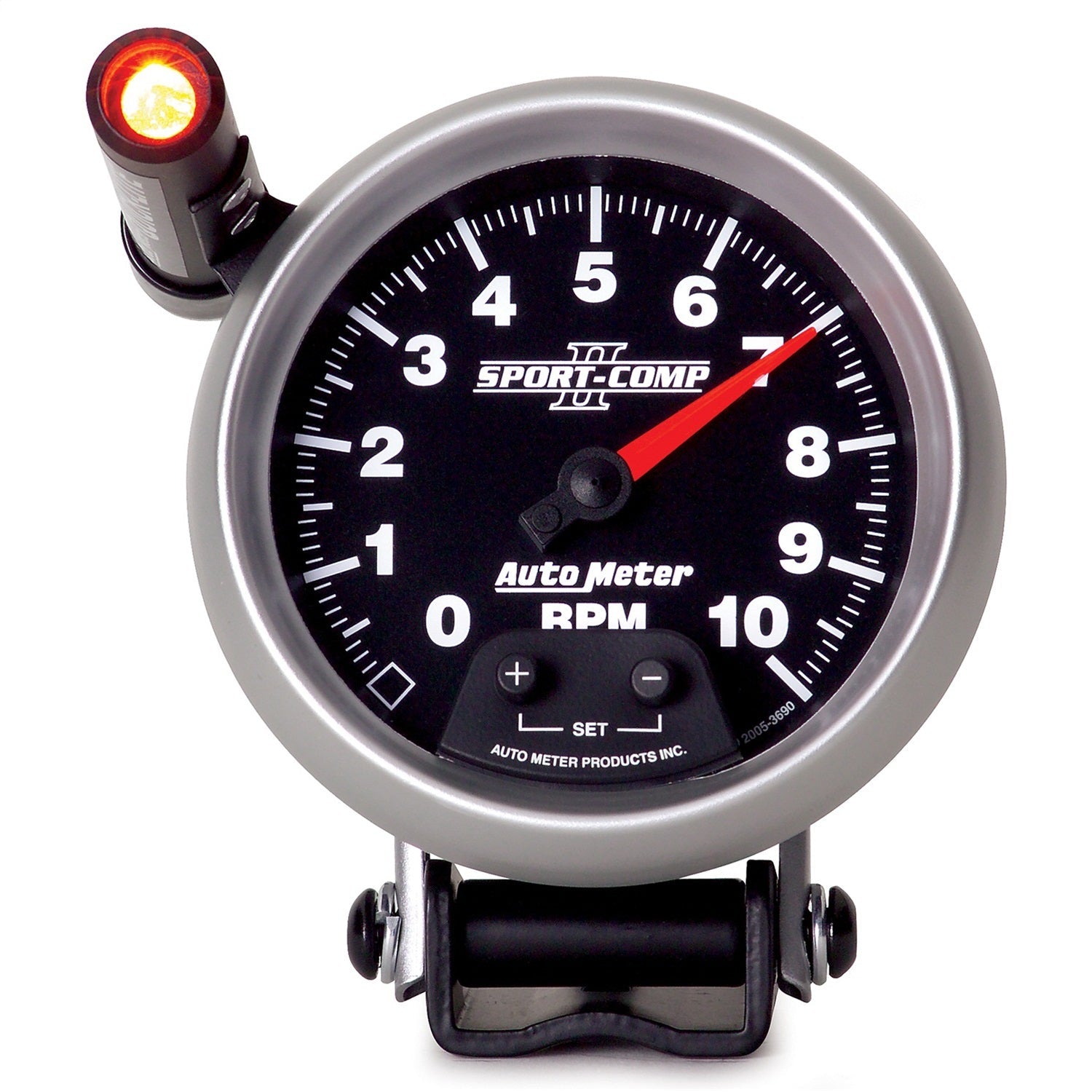 3-3/4" PEDESTAL TACHOMETER, 0-10,000 RPM, SPORT-COMP II