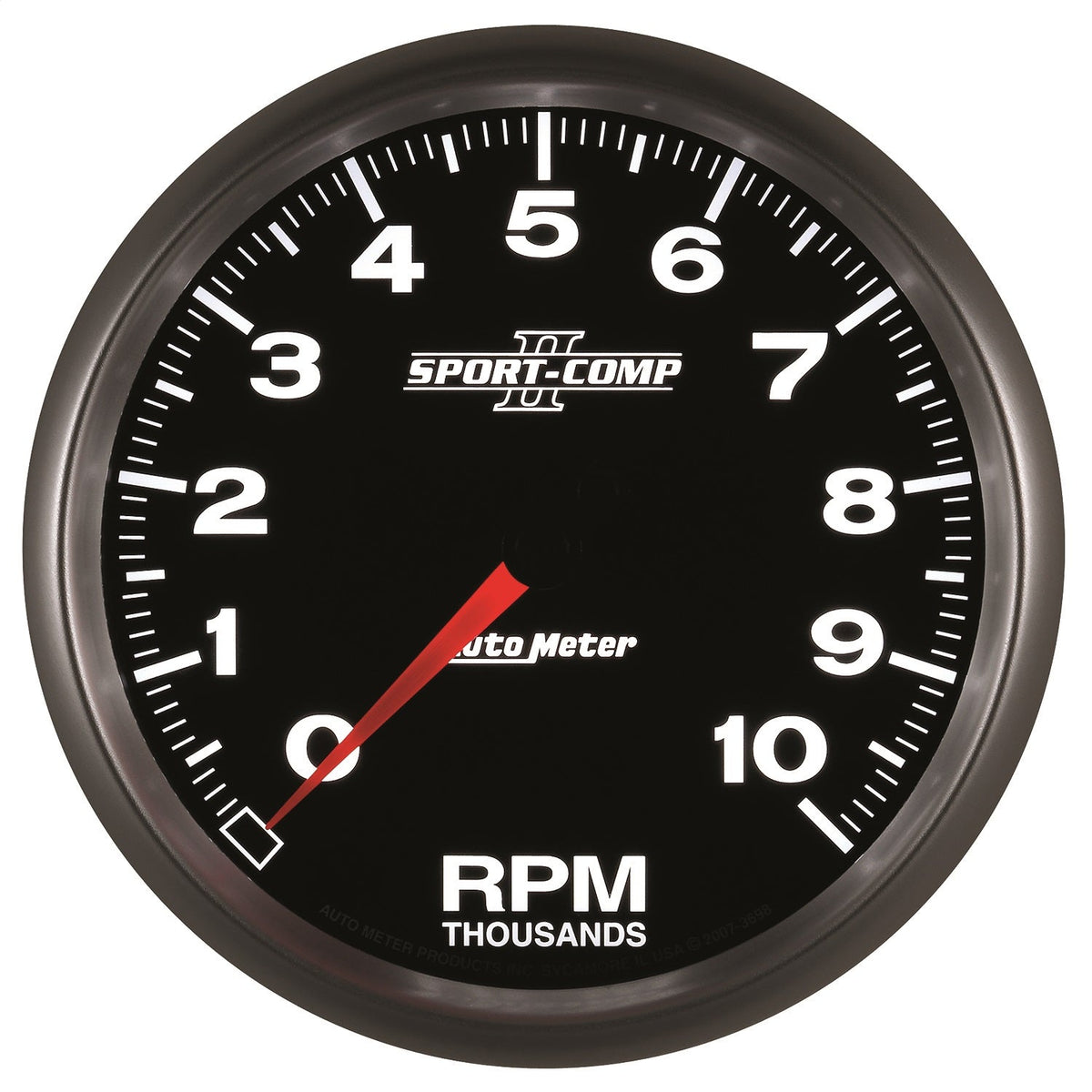 5" IN-DASH TACHOMETER, 0-10,000 RPM, SPORT-COMP II