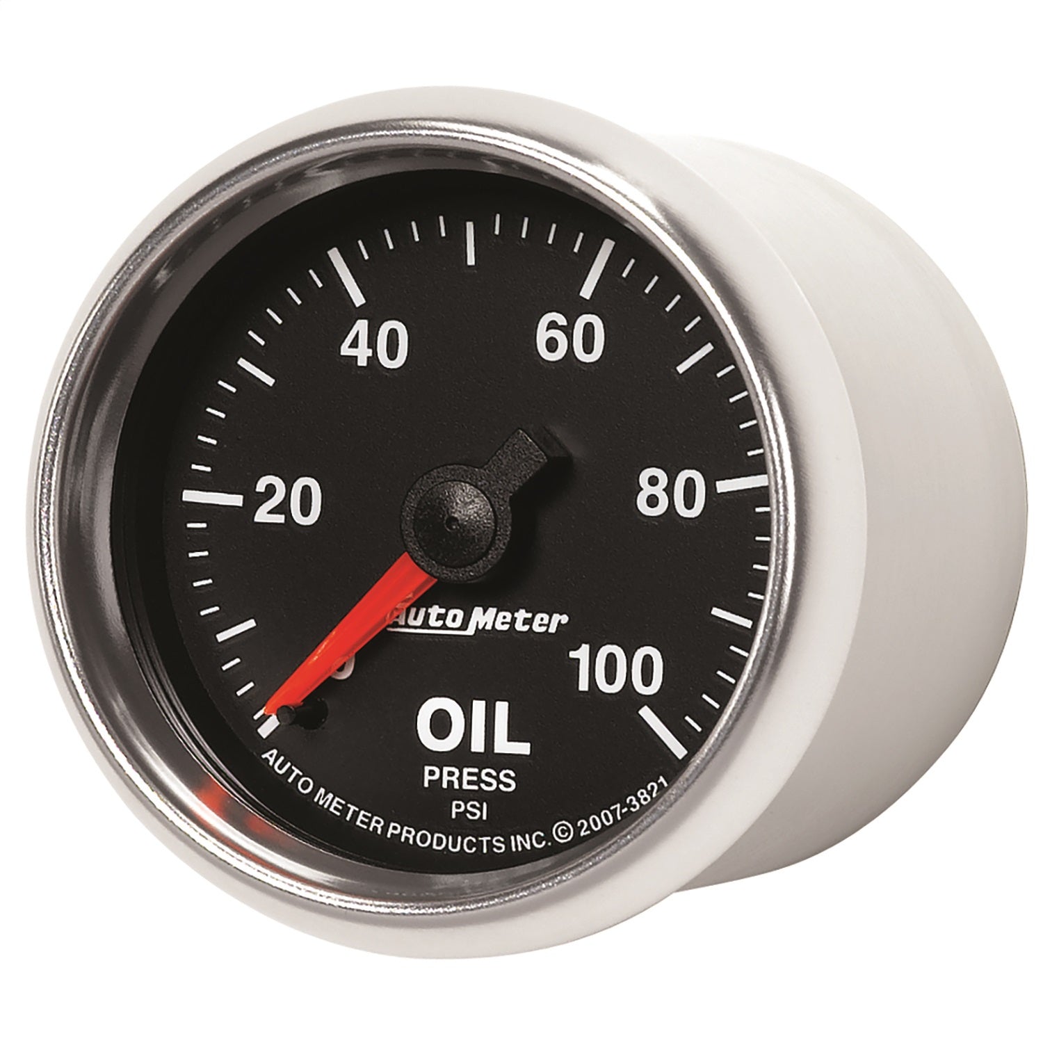 2-1/16" OIL PRESSURE, 0-100 PSI, GS