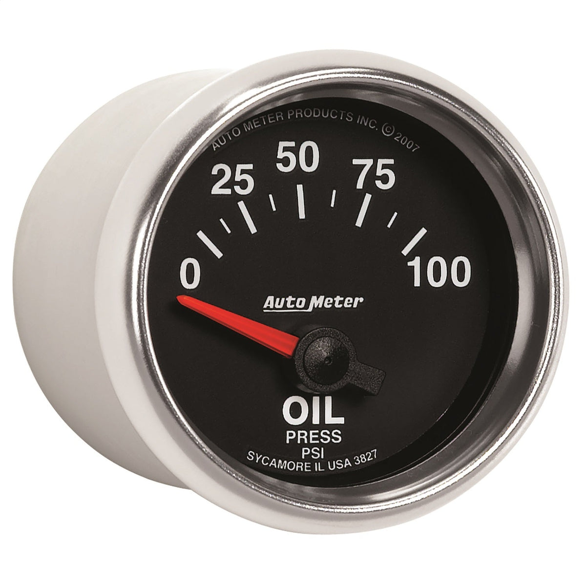 2-1/16" OIL PRESSURE, 0-100 PSI, GS