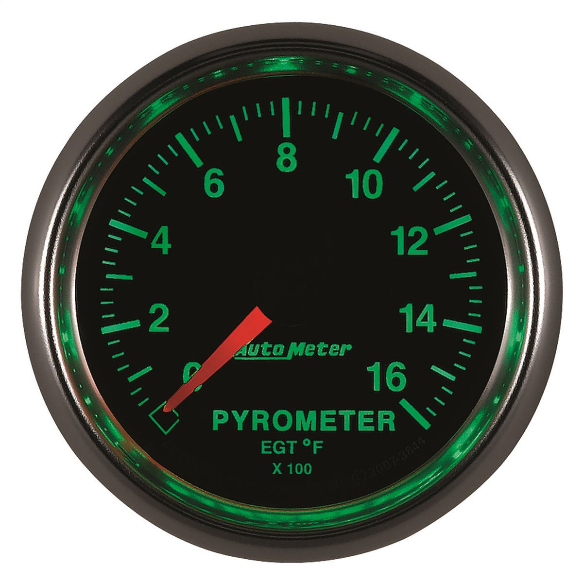 2-1/16" PYROMETER, 0-1600 °F, GS