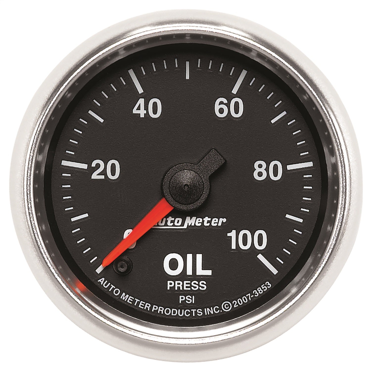 2-1/16" OIL PRESSURE, 0-100 PSI, GS