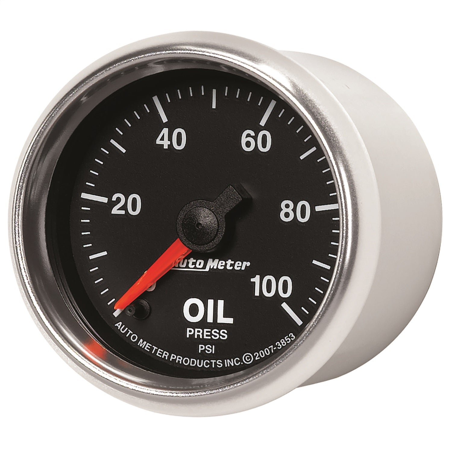 2-1/16" OIL PRESSURE, 0-100 PSI, GS