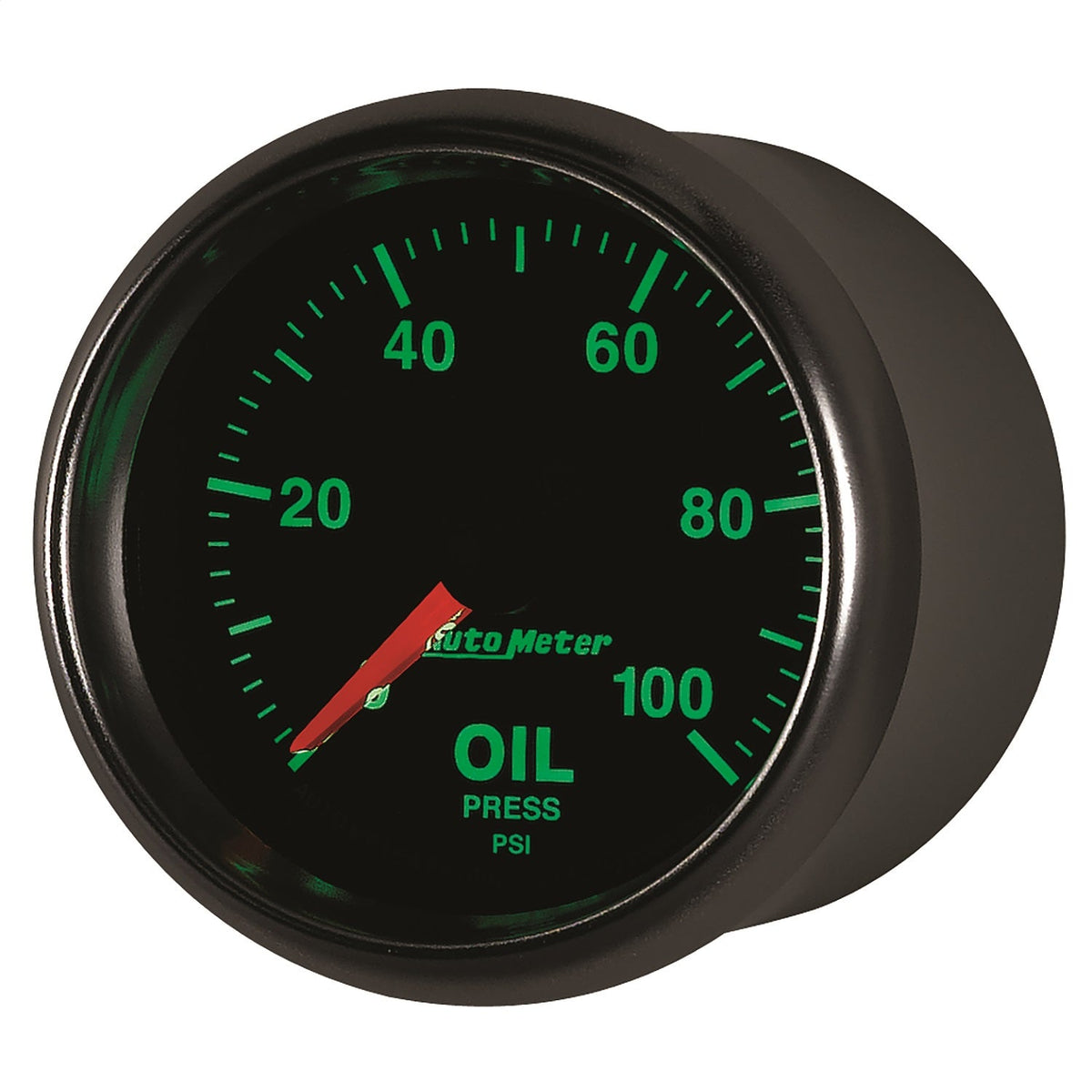 2-1/16" OIL PRESSURE, 0-100 PSI, GS