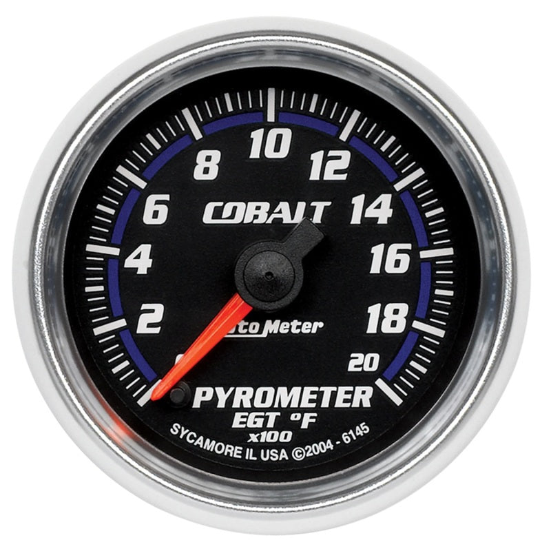 2-1/16" PYROMETER, 0-2000 °F, COBALT