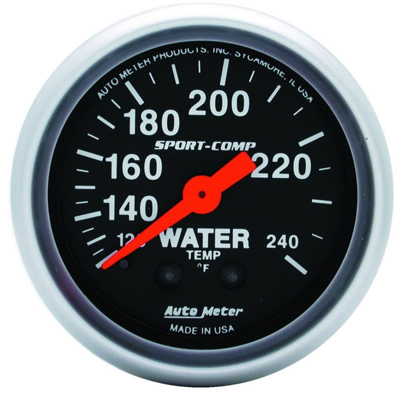 2-1/16" WATER TEMPERATURE, 120-240 °F, SPORT-COMP