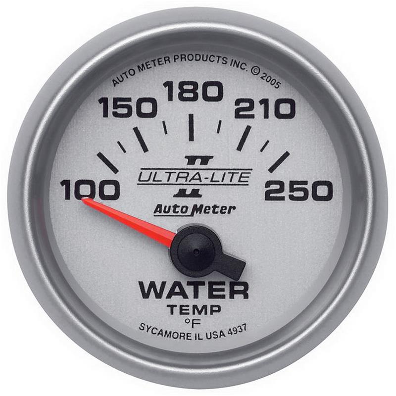 2-1/16" WATER TEMPERATURE, 100-250 °F, ULTRA-LITE II