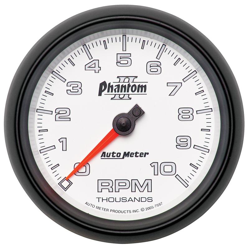 2-1/16" OIL PRESSURE, 0-100 PSI, PHANTOM II