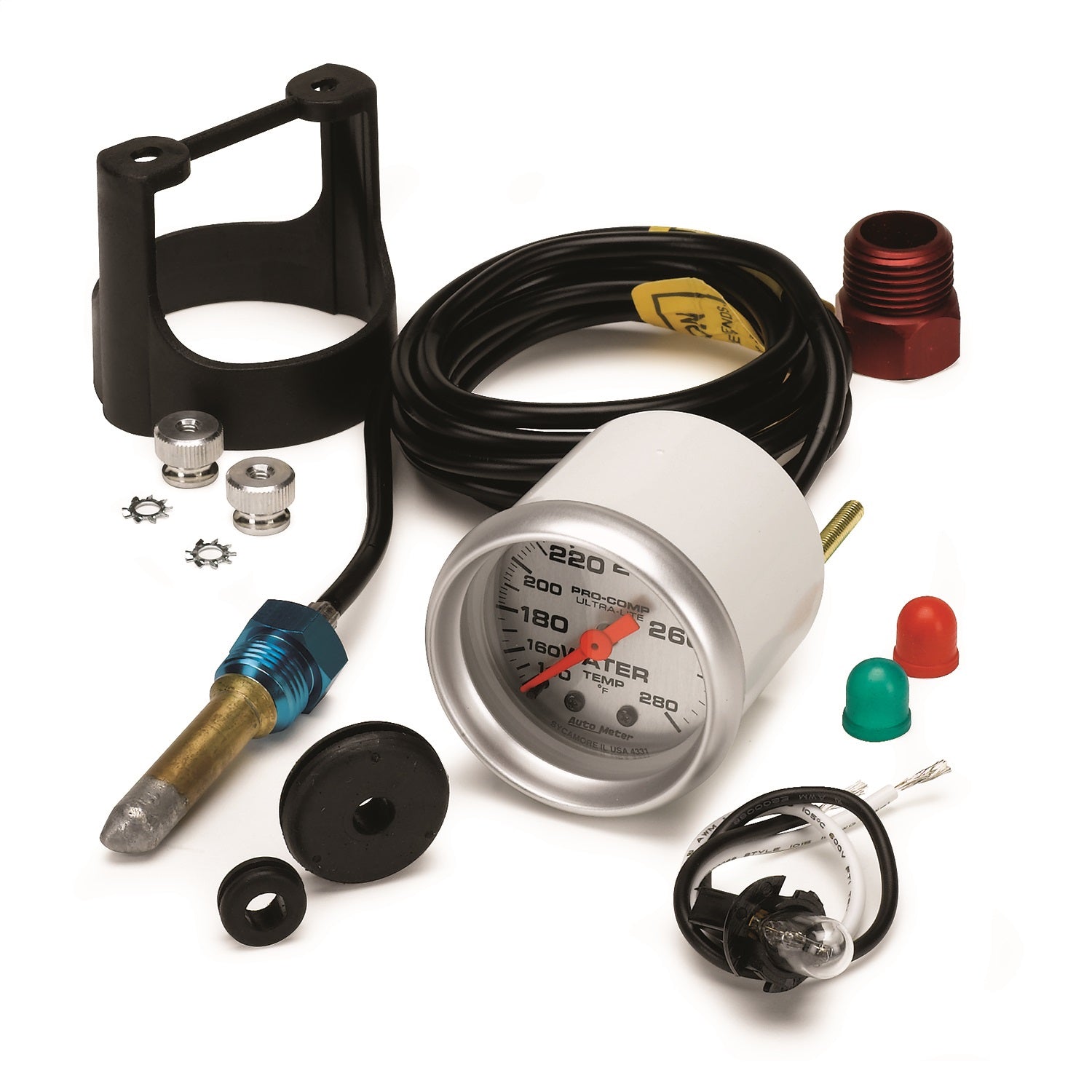2-1/16" WATER TEMPERATURE, 140-280 °F, ULTRA-LITE