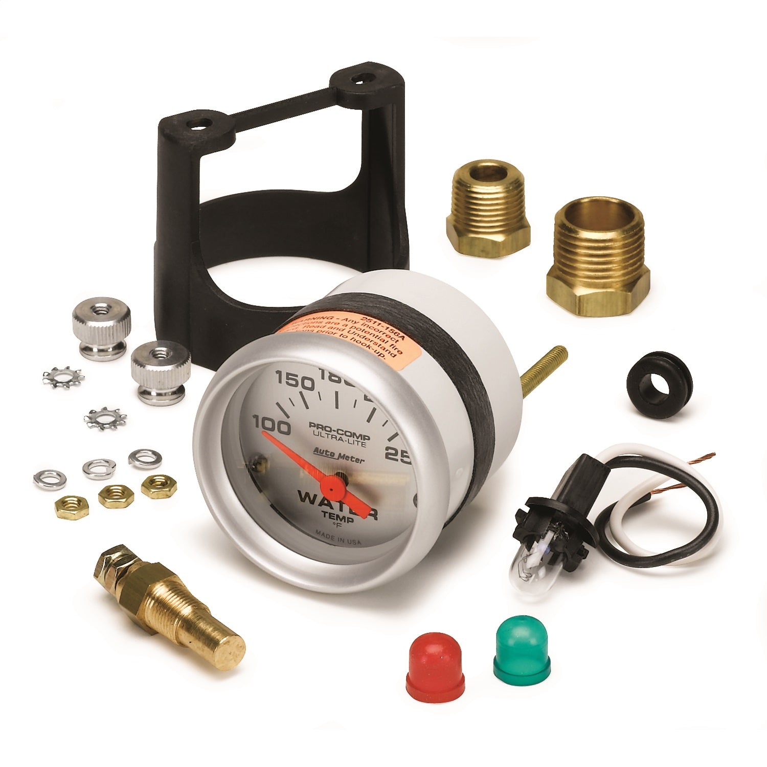 2-1/16" WATER TEMPERATURE, 100-250 °F, ULTRA-LITE