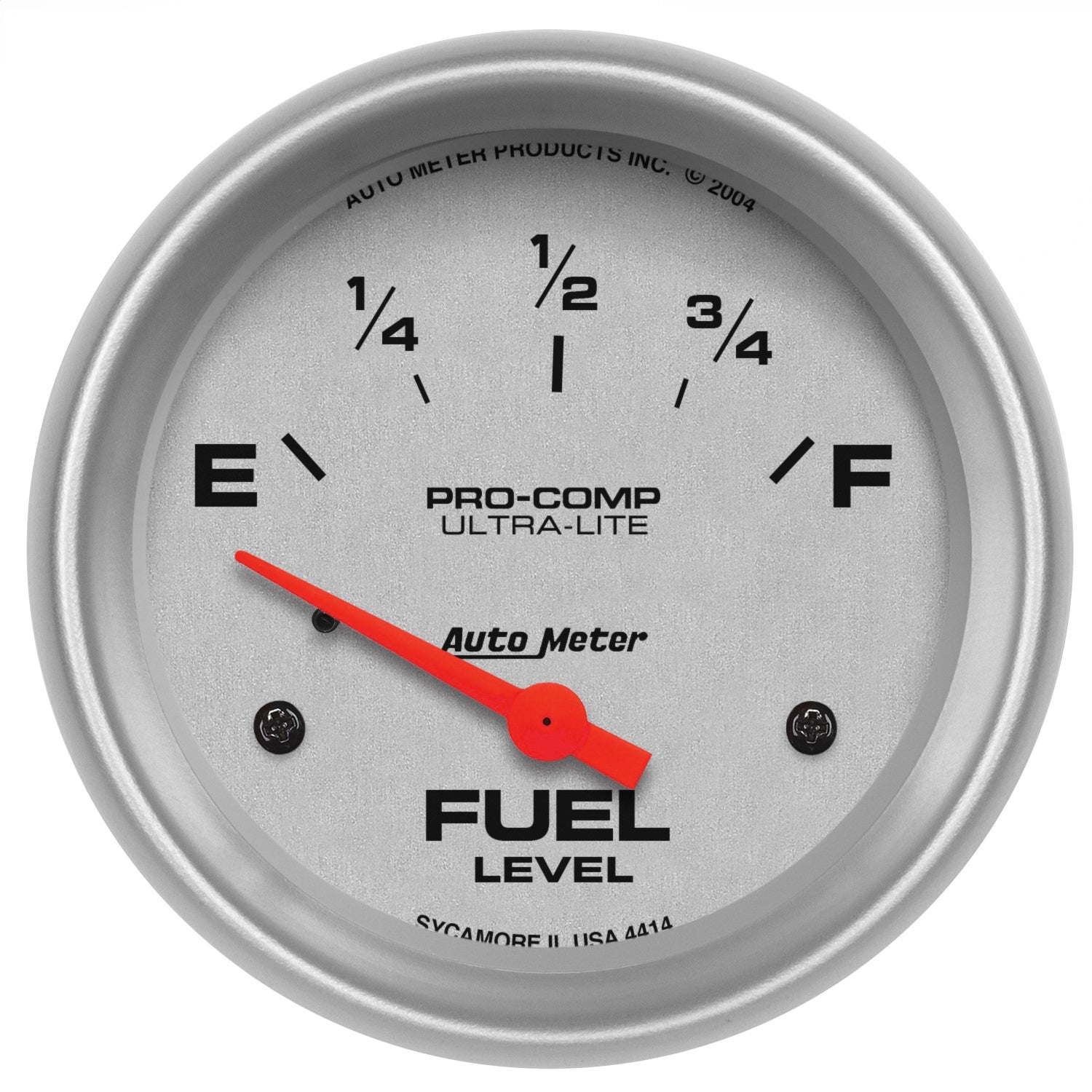 2-5/8" FUEL LEVEL, 0-90 ?, SSE, ULTRA-LITE
