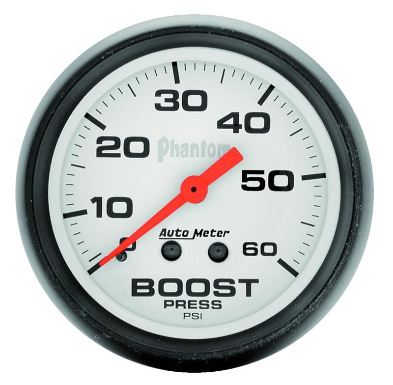 2-1/16" BOOST, 0-60 PSI, PHANTOM
