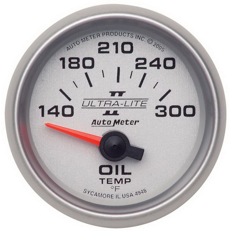 2-1/16" OIL TEMPERATURE, 140-300 °F, ULTRA-LITE II