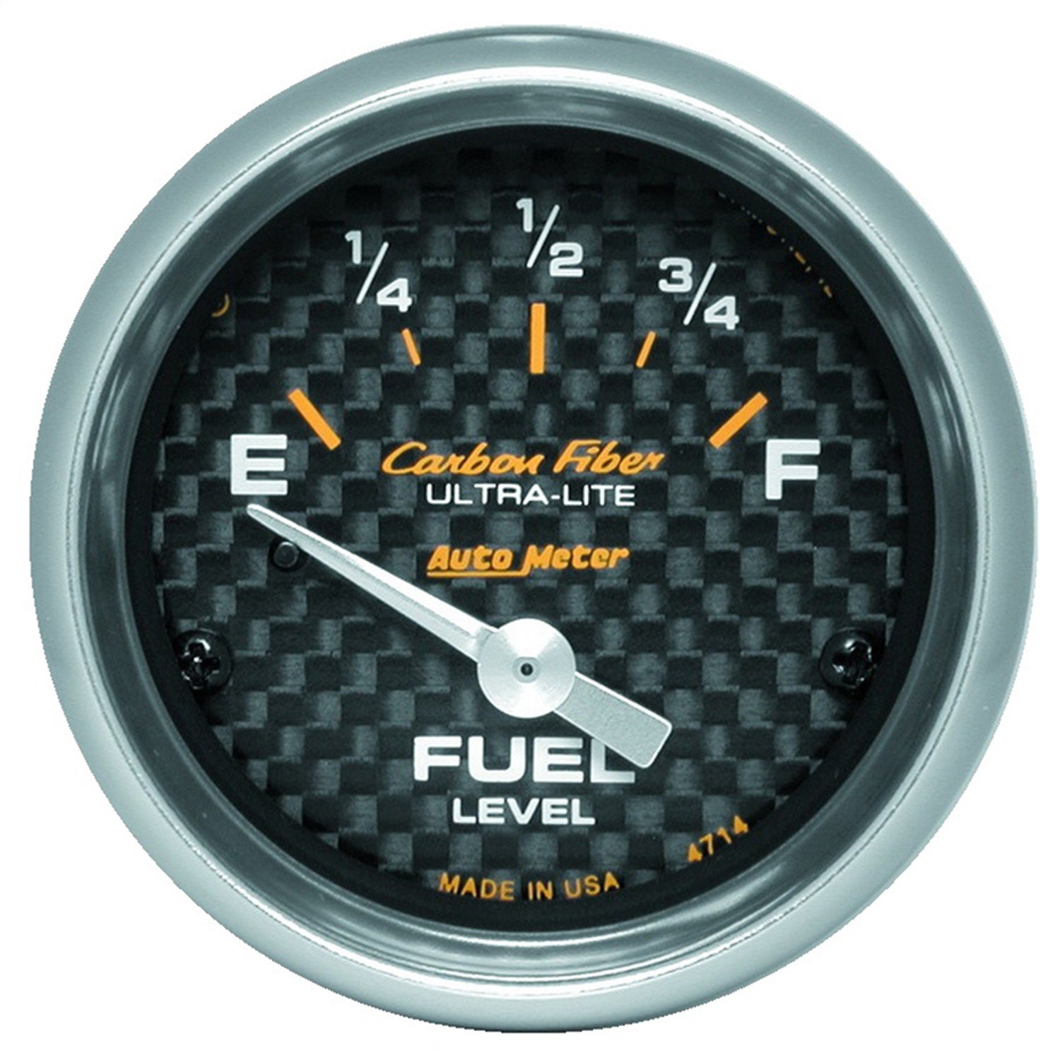 2-1/16" FUEL LEVEL, 0-90 ?, SSE, CARBON FIBER