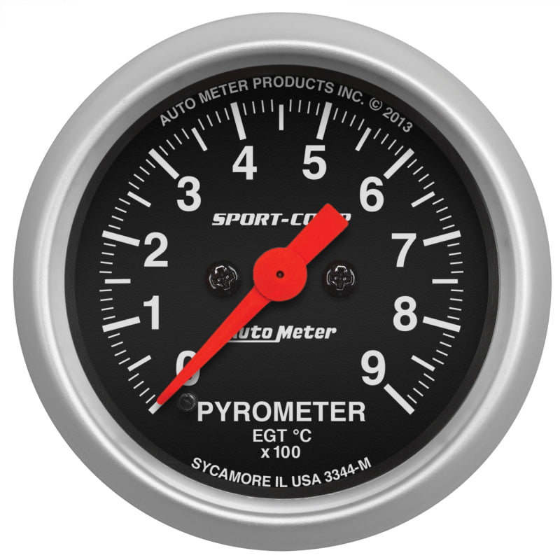 2-1/16" PYROMETER, 0-900 °C, SPORT-COMP