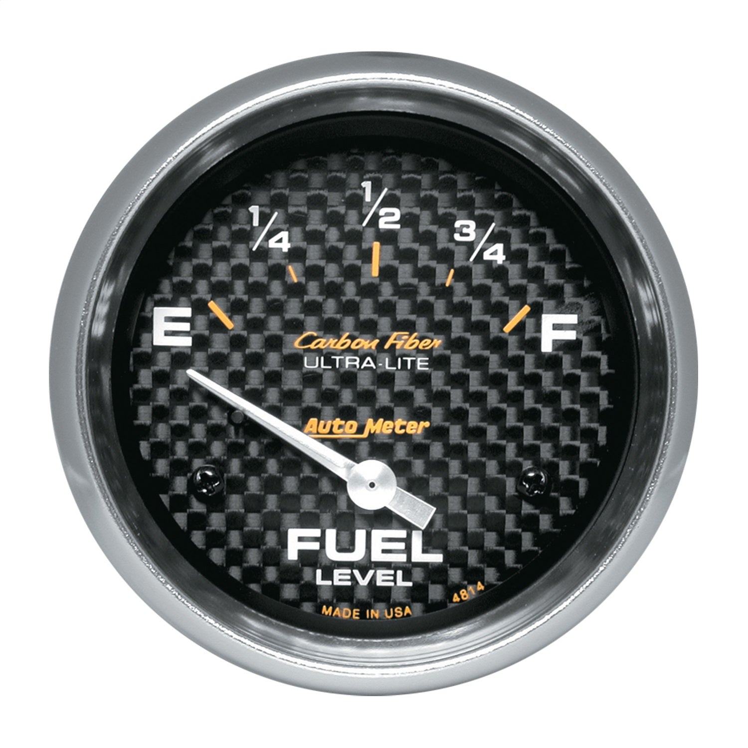 2-5/8" FUEL LEVEL, 0-90 ?, SSE, CARBON FIBER