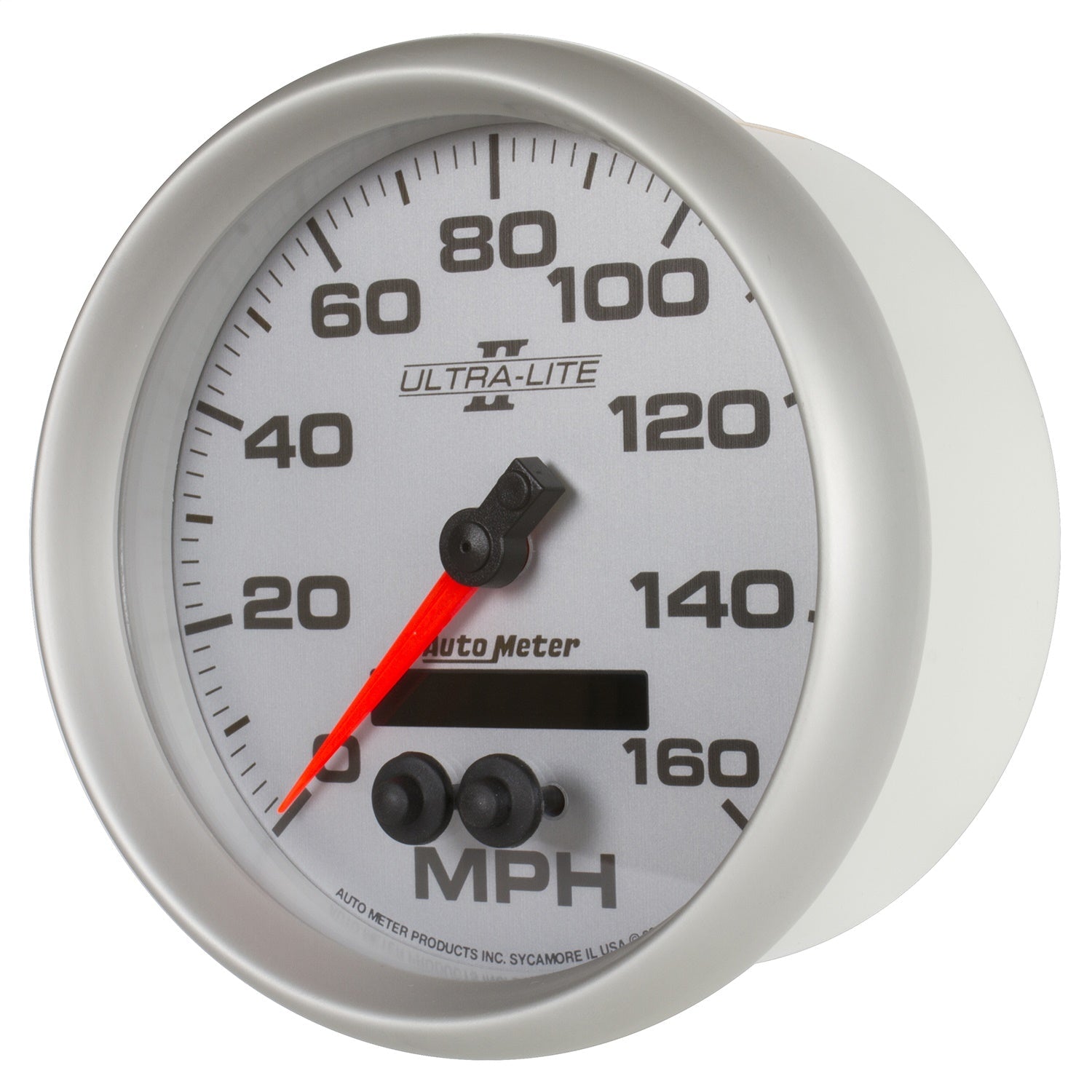 2-5/8" VOLTMETER, 8-18V, CARBON FIBER