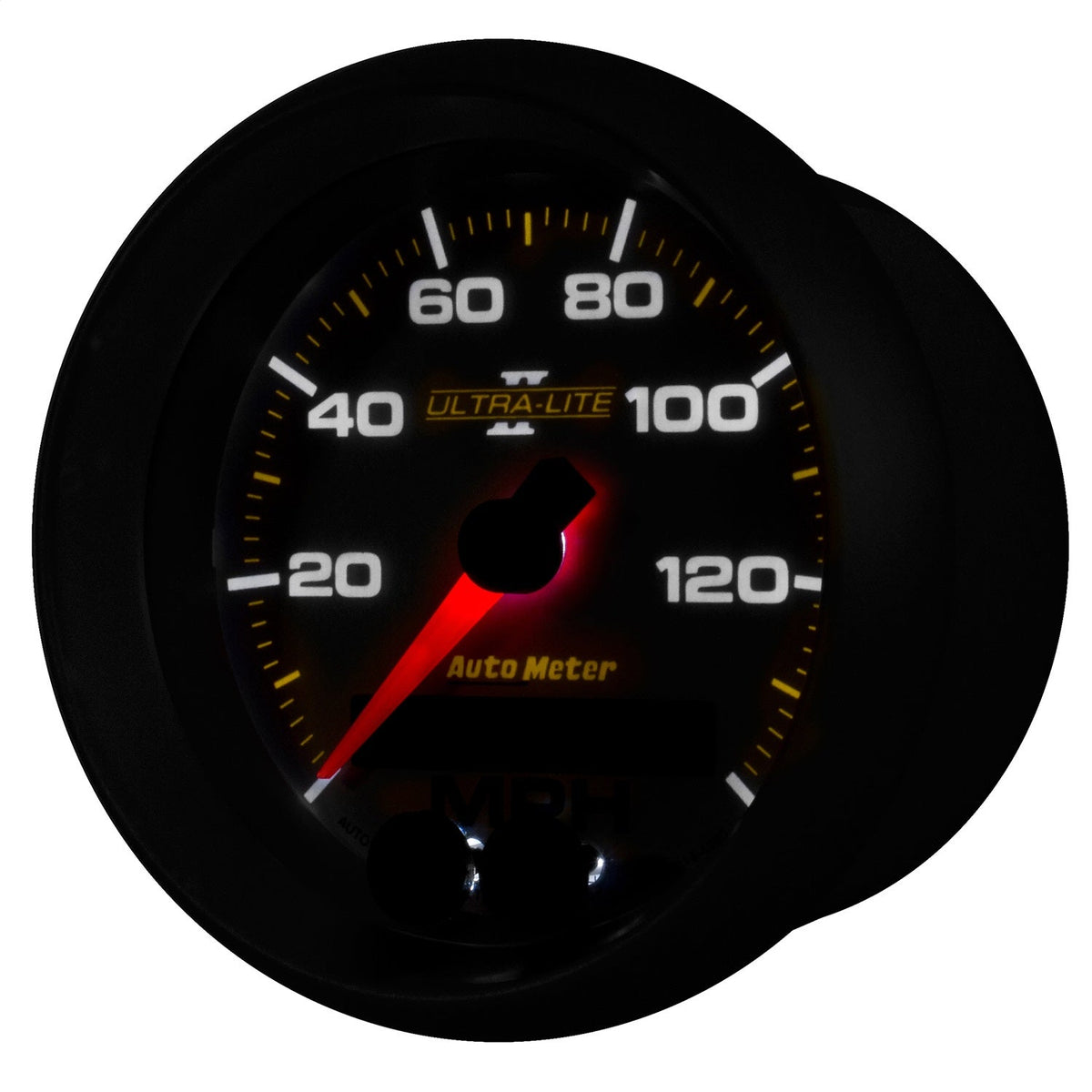 3-3/8" GPS SPEEDOMETER, 0-140 MPH, ULTRA-LITE II