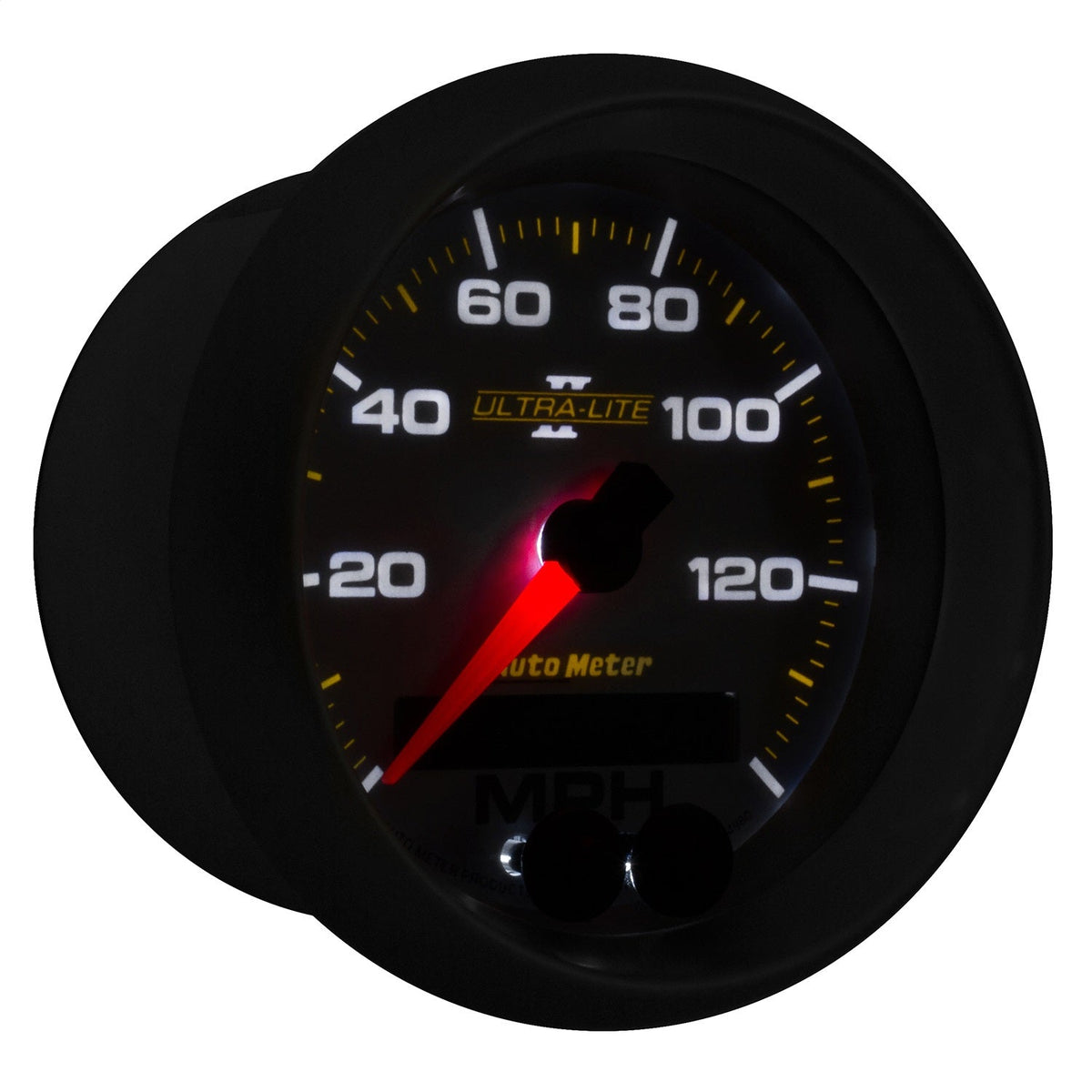 3-3/8" GPS SPEEDOMETER, 0-140 MPH, ULTRA-LITE II