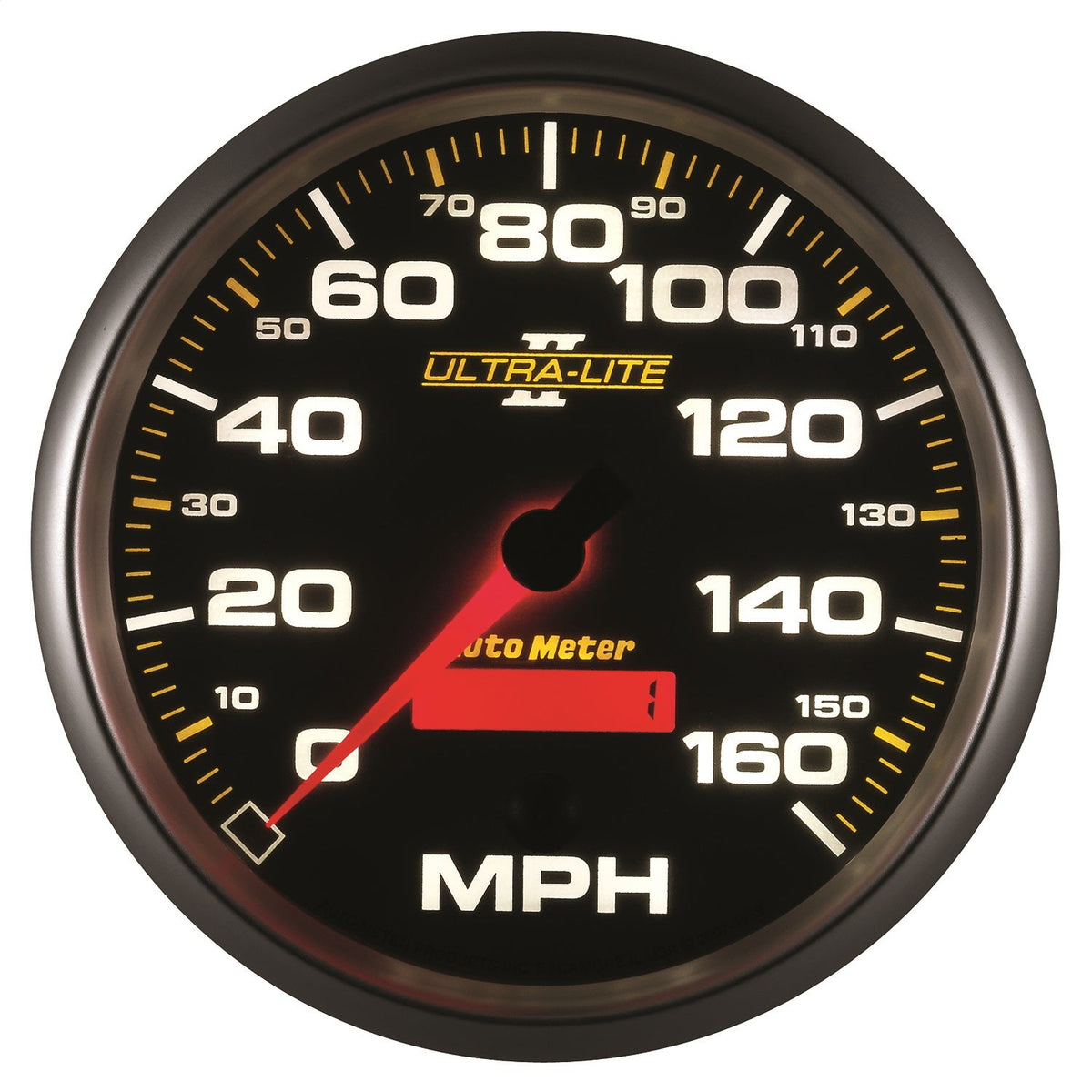 5" SPEEDOMETER, 0-160 MPH, ULTRA-LITE II
