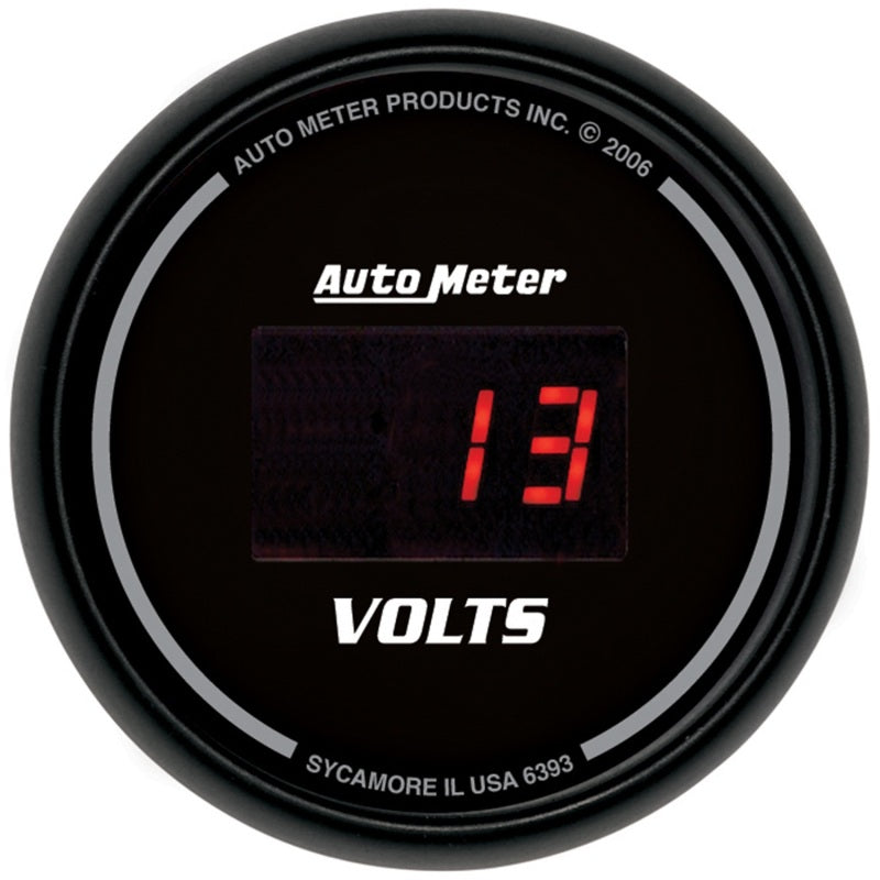 2-1/16" VOLTMETER, 8-18V, SPORT-COMP DIGITAL