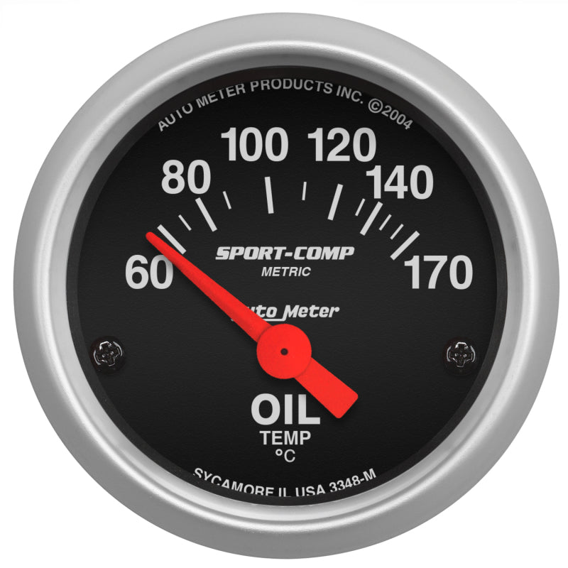 2-1/16" OIL TEMPERATURE, 60-170 °C, SPORT-COMP