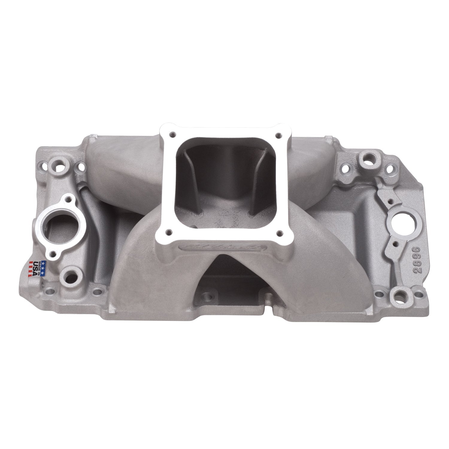 Edelbrock 2896 Super Victor II Intake Manifold, BB Chevy - Dominator Flange