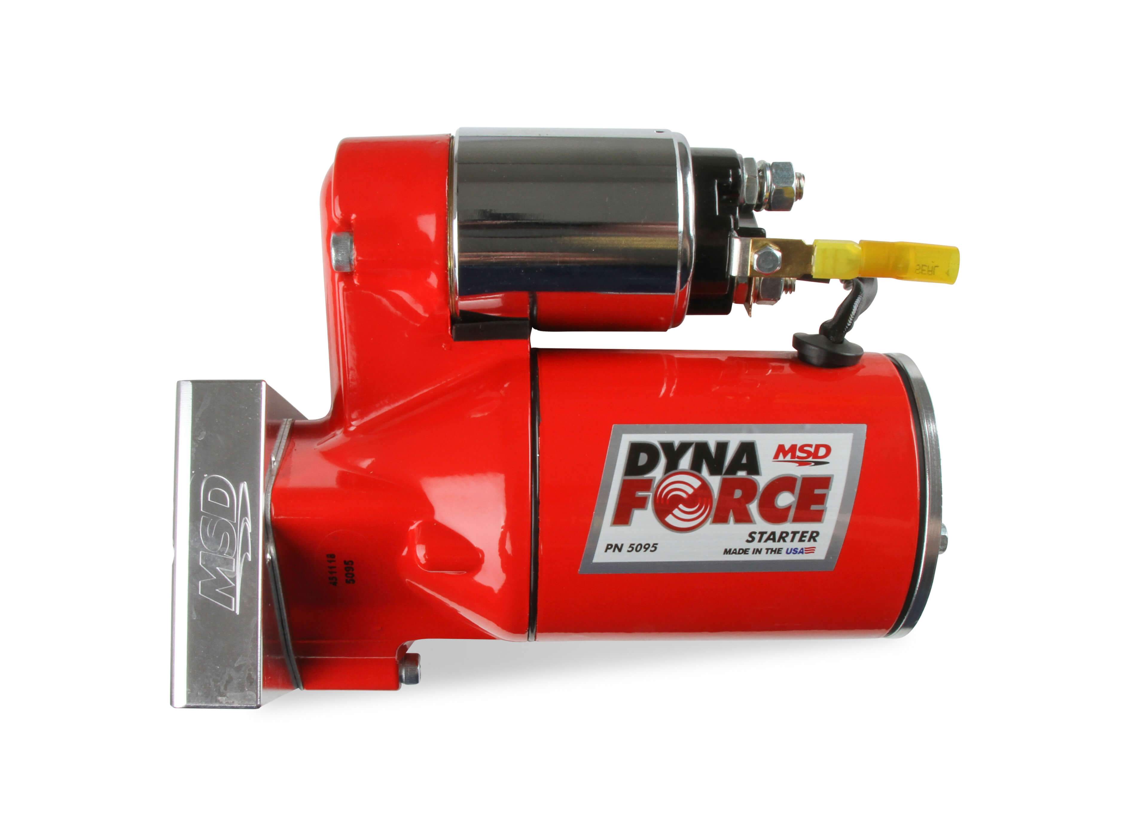 MSD 5095 Red Dynaforce Starter - Chevy Small Block & Big Block