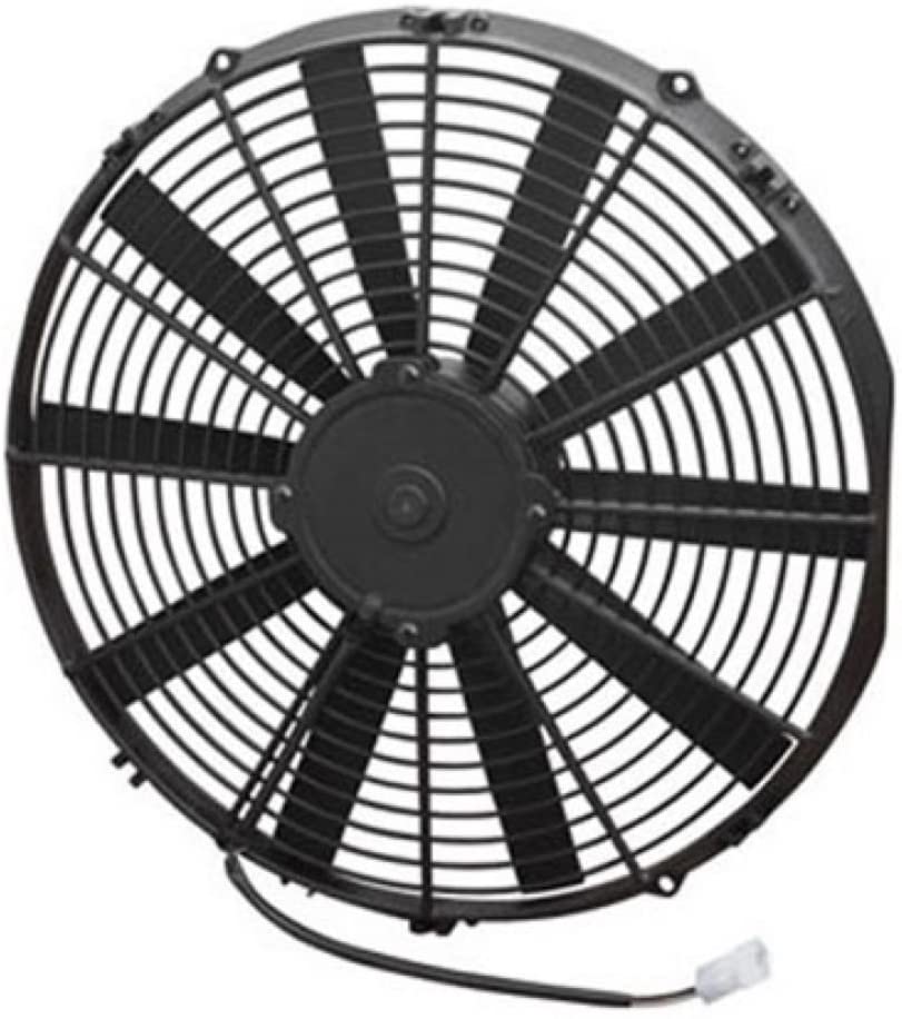 SPAL 30101517 16" Fan Pusher Medium Profile 1604 CFM 10 Straight blades