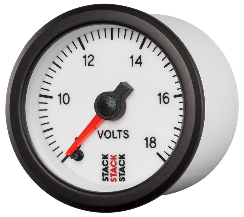 BATTERY VOLTAGE, PRO STEPPER MOTOR, 52MM, WHT, 8-18V
