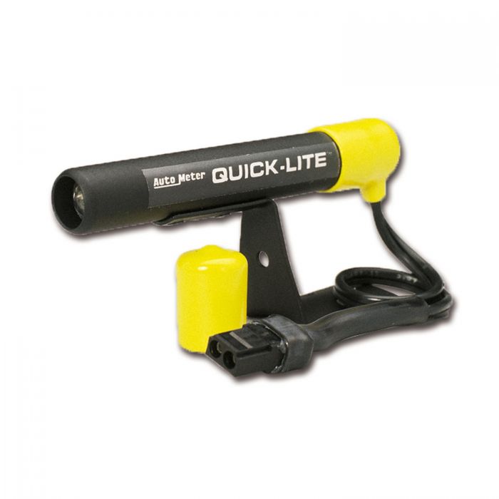 Autometer 5330 Black Quick-Lite Shift-Lite, Amber LED