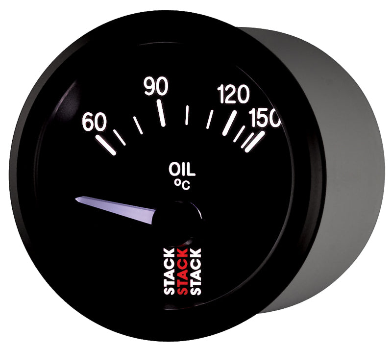 OIL TEMP, ELECTRIC, 52MM, BLK, 60-150 °C, M10 MALE