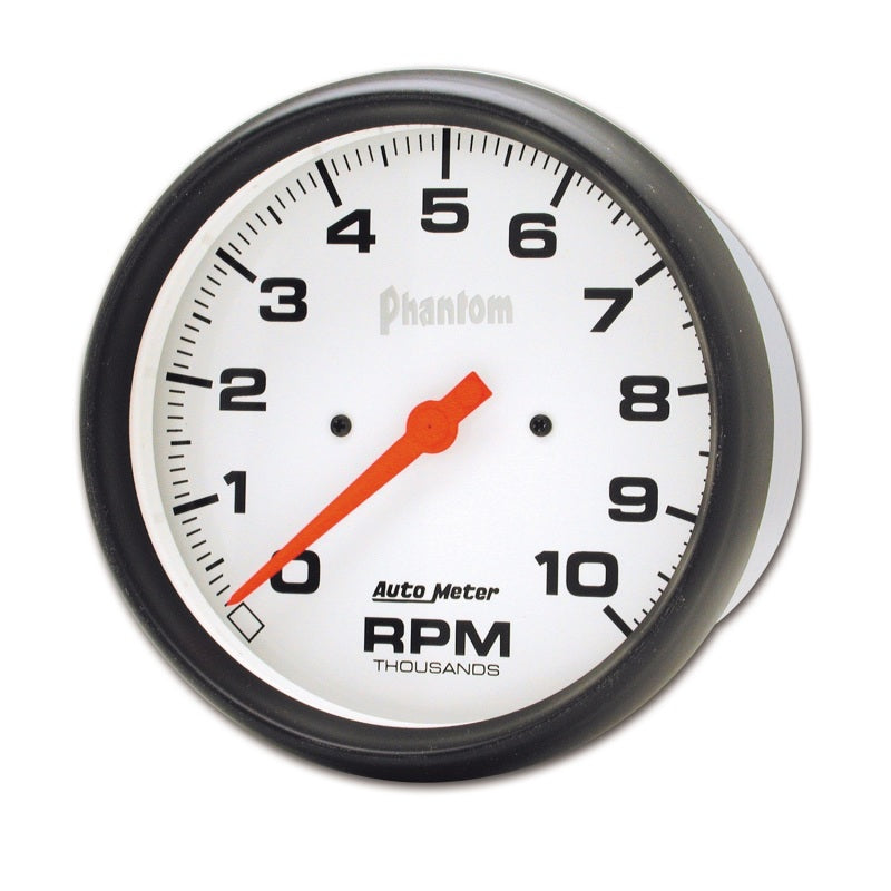 5" IN-DASH TACHOMETER, 0-10,000 RPM, PHANTOM