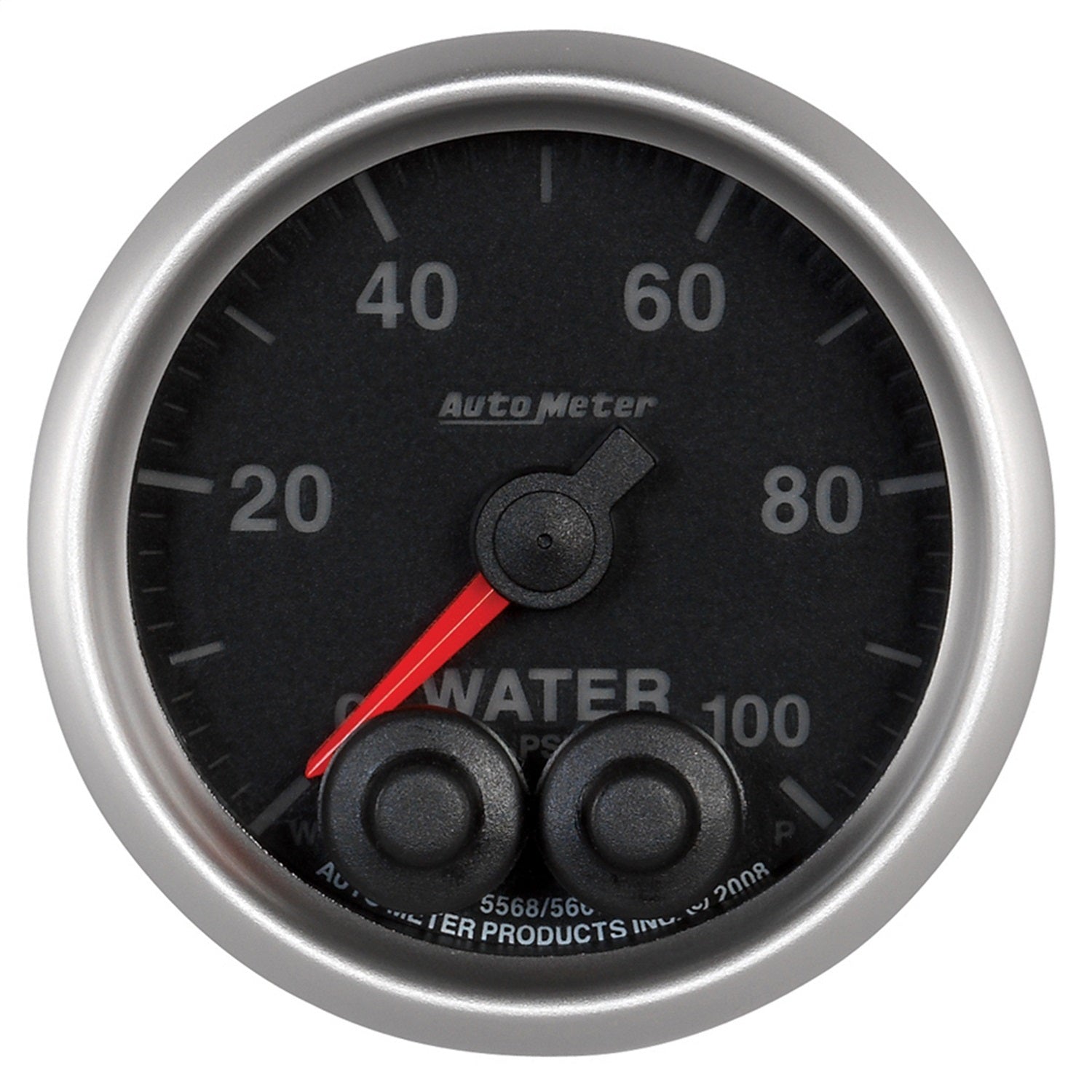 2-1/16" WATER PRESSURE, 0-100 PSI, ELITE, W/O SENSOR